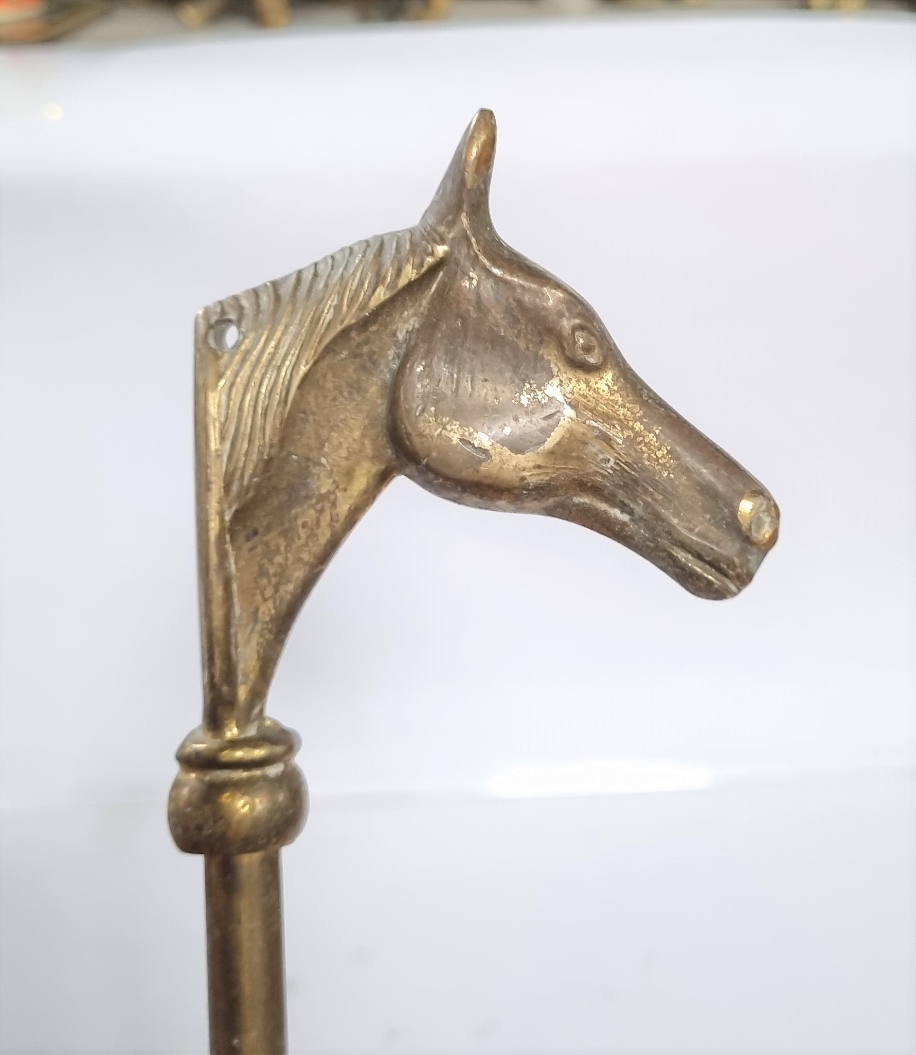 Horse's Head Tiller Pin
