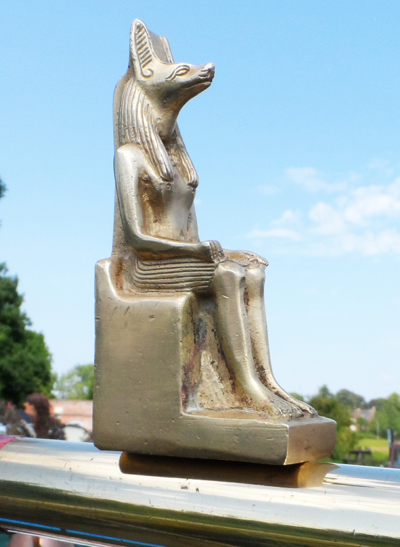 (image for) Egyptian God Anubis Tiller Pin