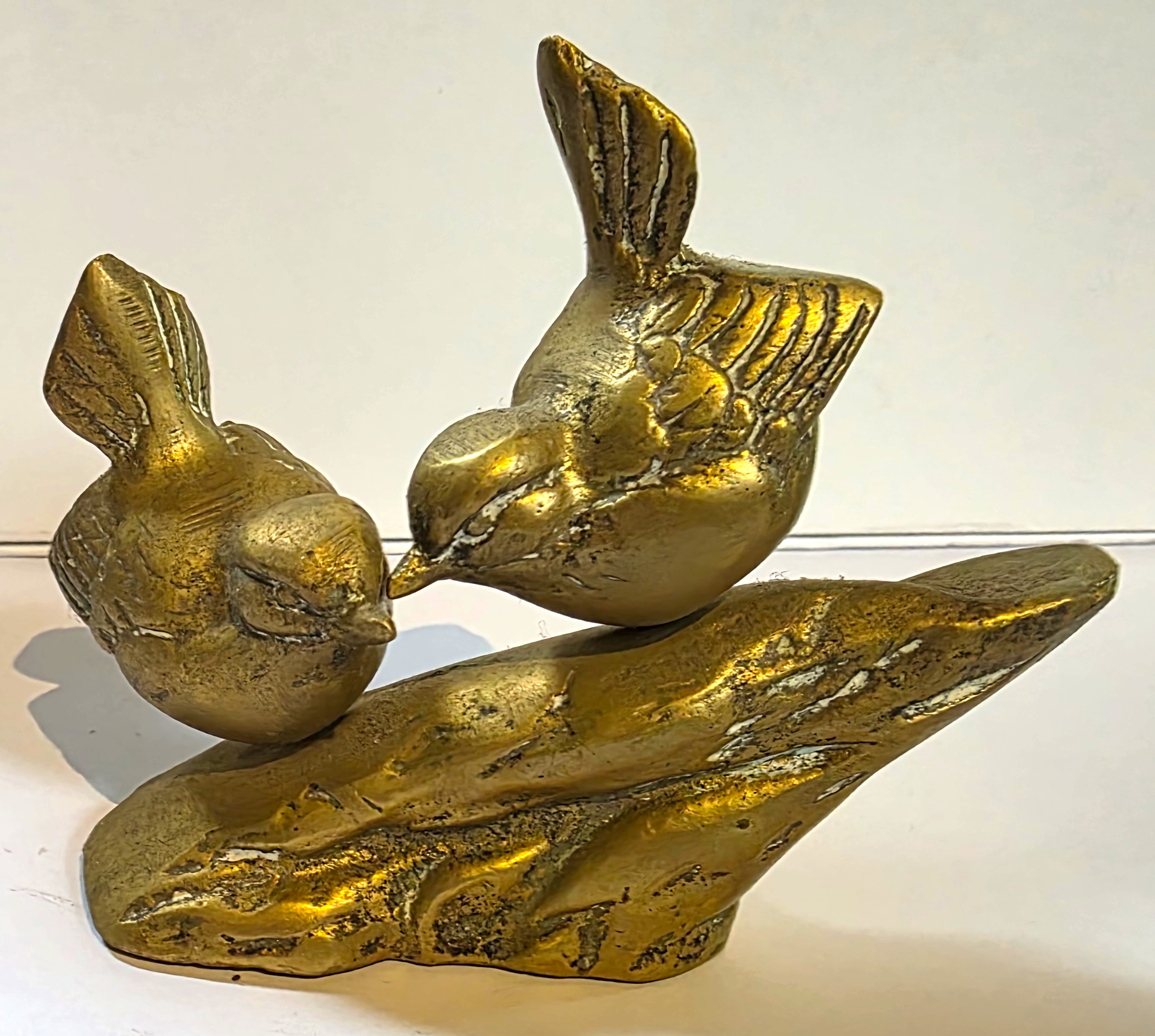 Two Birds on a Rock Tiller Pin [TP97] - £40.00 : Draco Crafts, Tiller Pins
