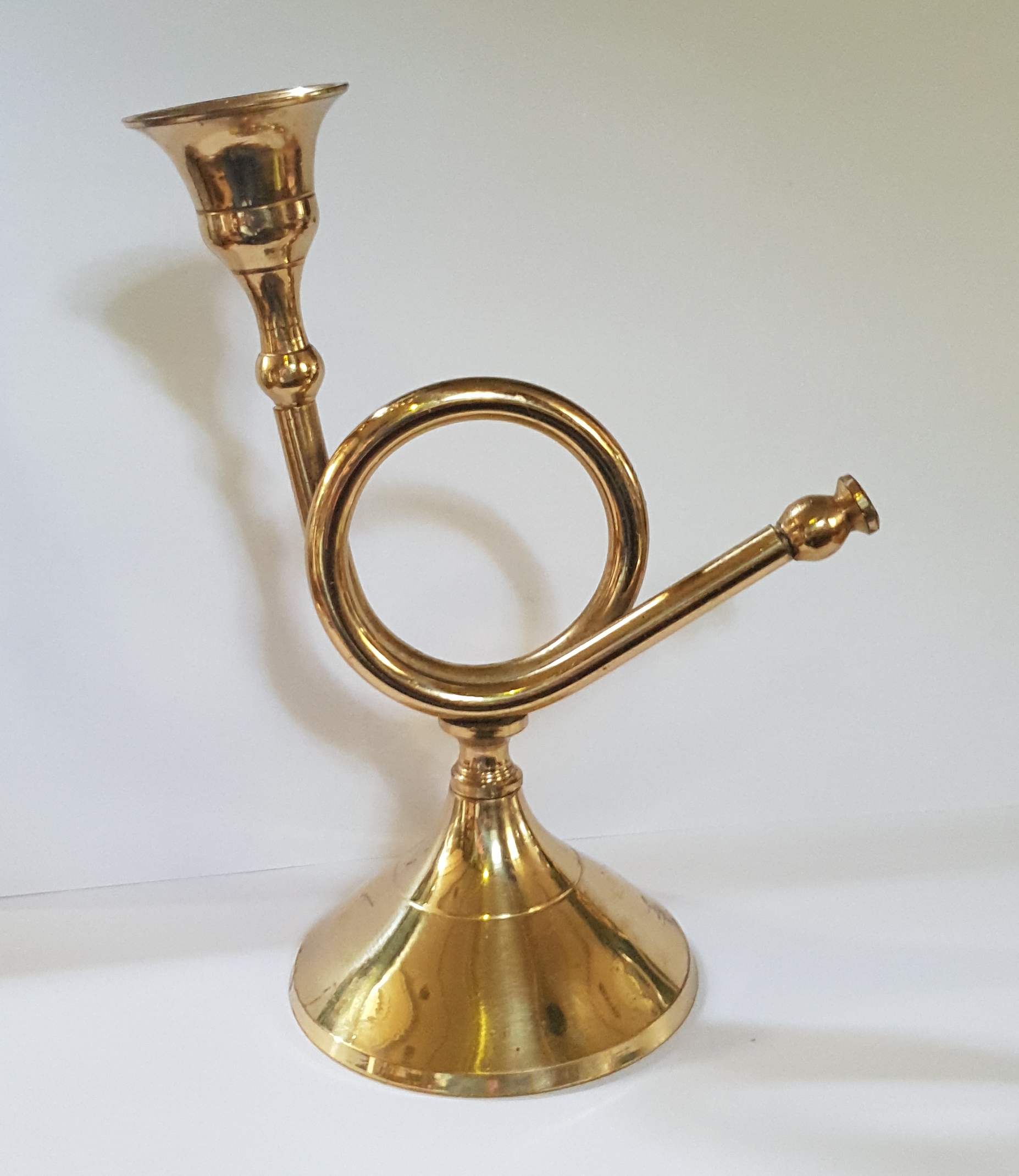Brass Horn Tiller Pin - Click Image to Close