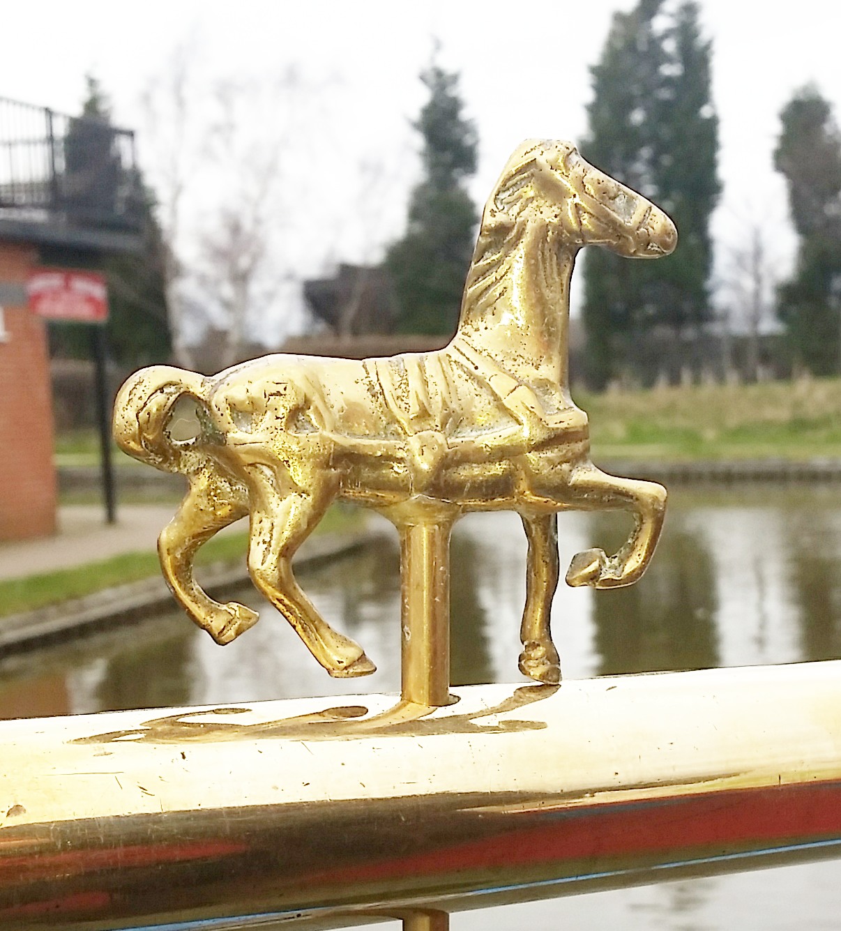 (image for) Horse Tiller Pin