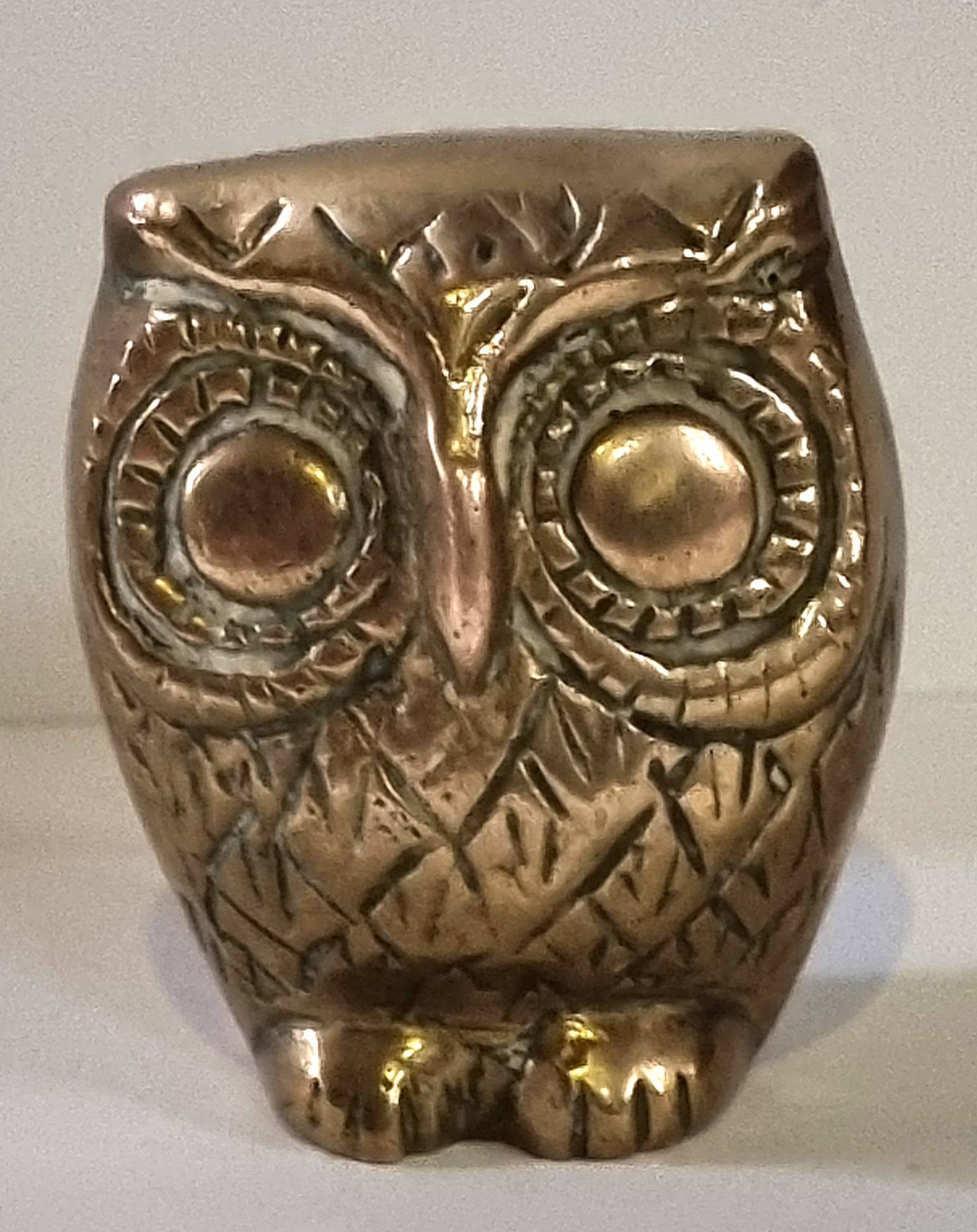 Owl Tiller Pin - Click Image to Close