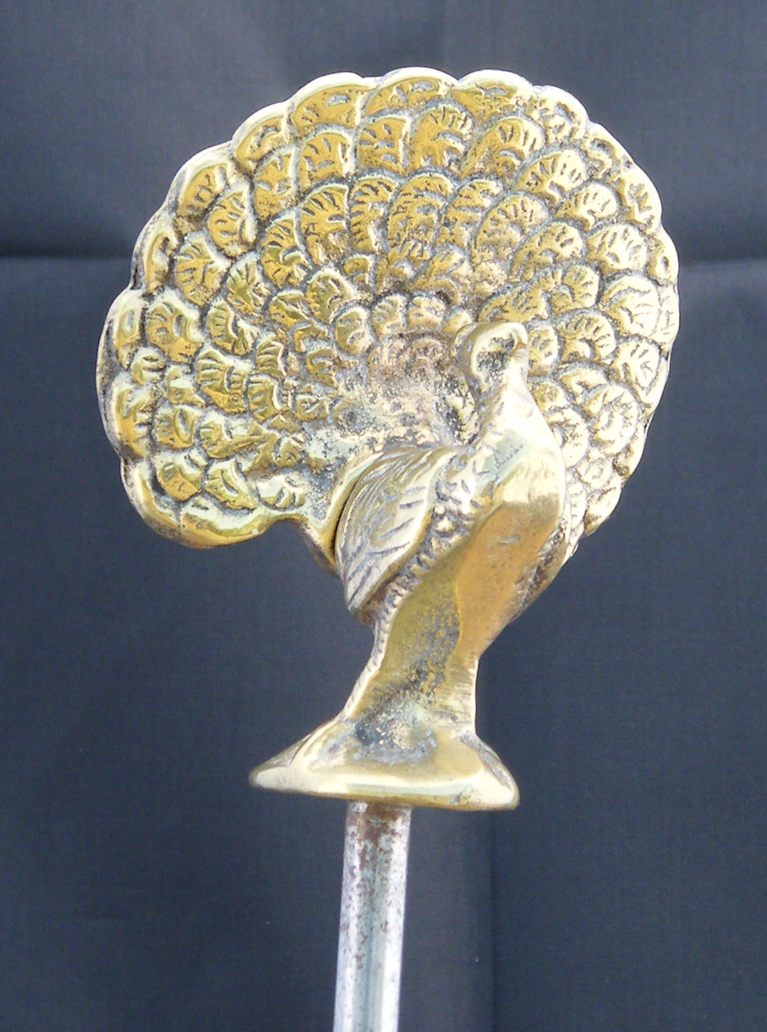 (image for) Peacock Tiller Pin